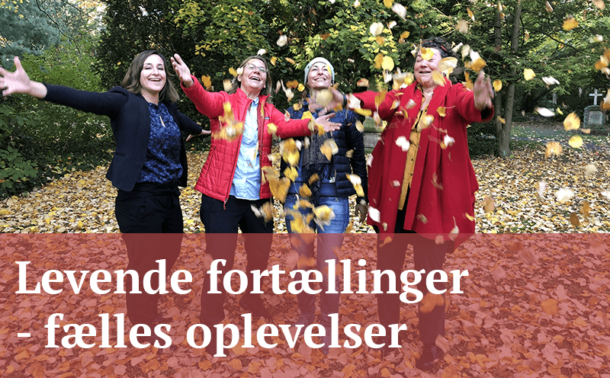 Levende fortællinger - fælles oplevelser - Københavnerture slogan